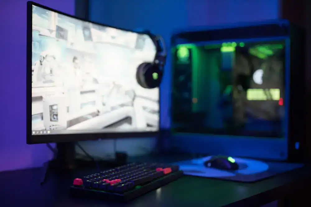 Premium gaming monitors and consoles